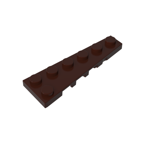 Gobricks,Wedge Plate 6 x 2 Right,78444