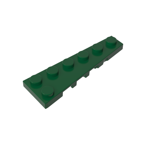 Gobricks,Wedge Plate 6 x 2 Right,78444