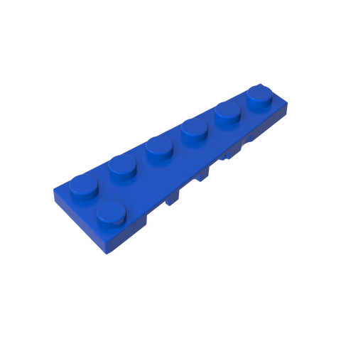 Gobricks,Wedge Plate 6 x 2 Right,78444