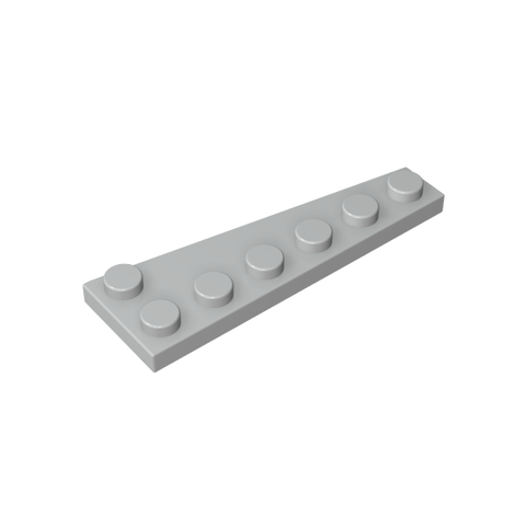 Gobricks,Wedge Plate 6 x 2 Left,78443