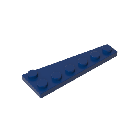 Gobricks,Wedge Plate 6 x 2 Left,78443