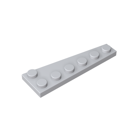 Gobricks,Wedge Plate 6 x 2 Left,78443