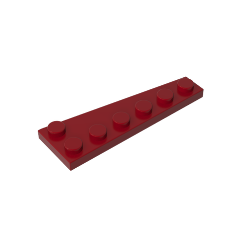 Gobricks,Wedge Plate 6 x 2 Left,78443