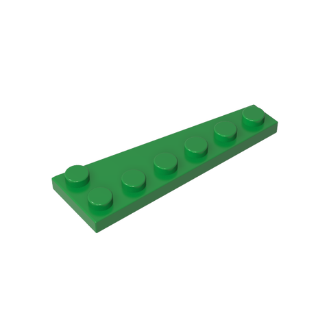 Gobricks,Wedge Plate 6 x 2 Left,78443