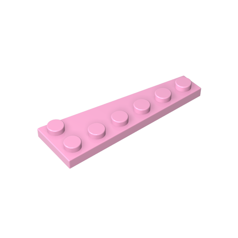 Gobricks,Wedge Plate 6 x 2 Left,78443