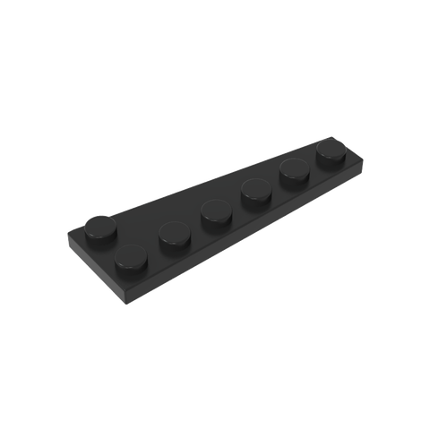 Gobricks,Wedge Plate 6 x 2 Left,78443