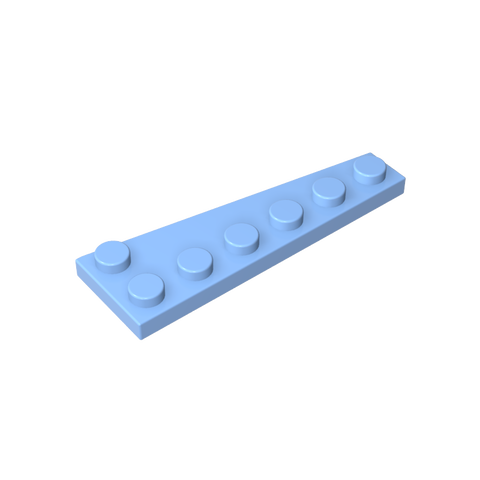 Gobricks,Wedge Plate 6 x 2 Left,78443