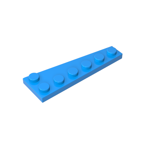 Gobricks,Wedge Plate 6 x 2 Left,78443