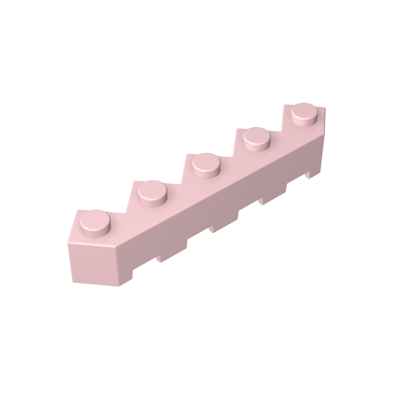 Gobricks,Wedge 5 x 5 Facet,6107