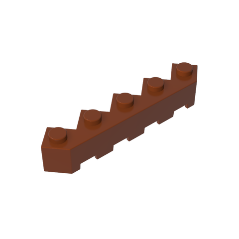 Gobricks,Wedge 5 x 5 Facet,6107