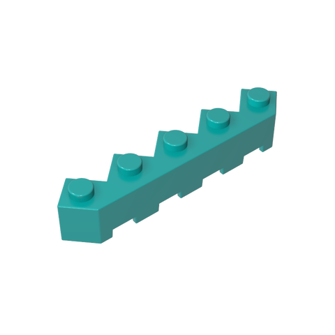 Gobricks,Wedge 5 x 5 Facet,6107