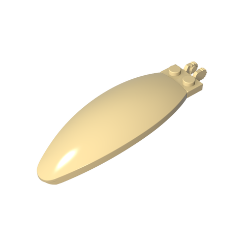 Gobricks,Windscreen 9 x 3 x 1 2/3 Bubble Canopy,47844