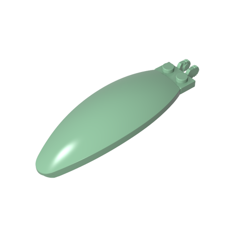 Gobricks,Windscreen 9 x 3 x 1 2/3 Bubble Canopy,47844