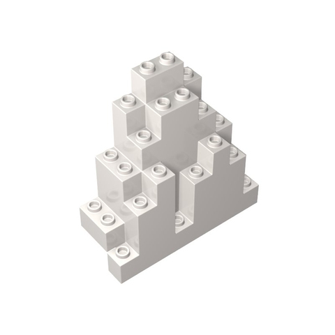Gobricks,Rock Panel Triangular 3 x 8 x 7 (aka LURP),6083