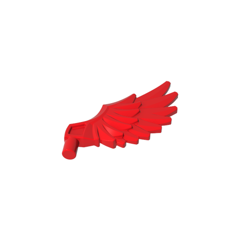 Gobricks,Animal/ Creature Body Part, Wing Feathered,11100