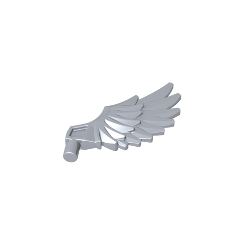 Gobricks,Animal/ Creature Body Part, Wing Feathered,11100