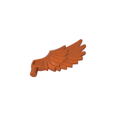 Gobricks,Animal/ Creature Body Part, Wing Feathered,11100