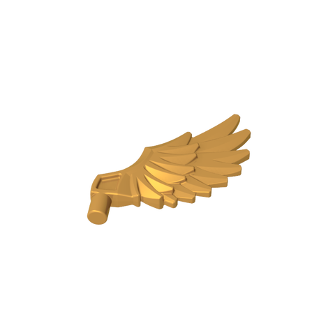 Gobricks,Animal/ Creature Body Part, Wing Feathered,11100