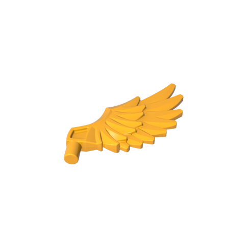 Gobricks,Animal/ Creature Body Part, Wing Feathered,11100