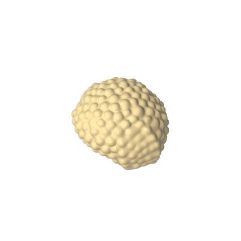 Gobricks,Minifig Hair Bubble Style (Afro),87995