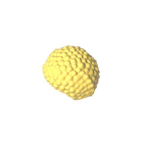 Gobricks,Minifig Hair Bubble Style (Afro),87995