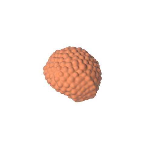 Gobricks,Minifig Hair Bubble Style (Afro),87995