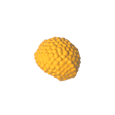 Gobricks,Minifig Hair Bubble Style (Afro),87995