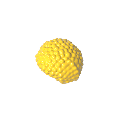 Gobricks,Minifig Hair Bubble Style (Afro),87995