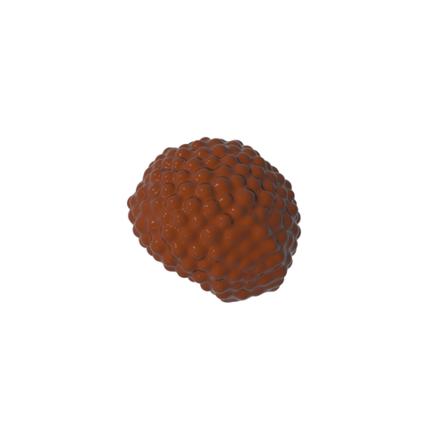 Gobricks,Minifig Hair Bubble Style (Afro),87995