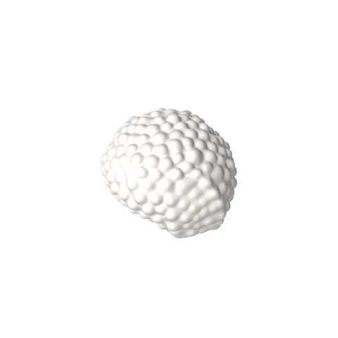 Gobricks,Minifig Hair Bubble Style (Afro),87995