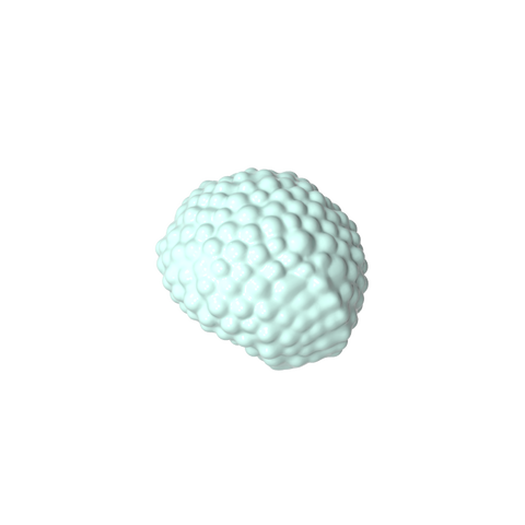 Gobricks,Minifig Hair Bubble Style (Afro),87995