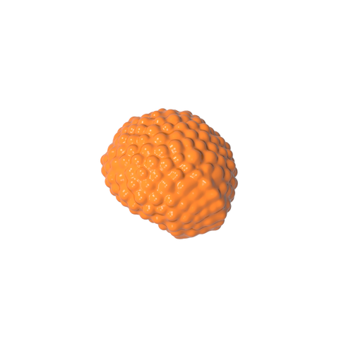 Gobricks,Minifig Hair Bubble Style (Afro),87995
