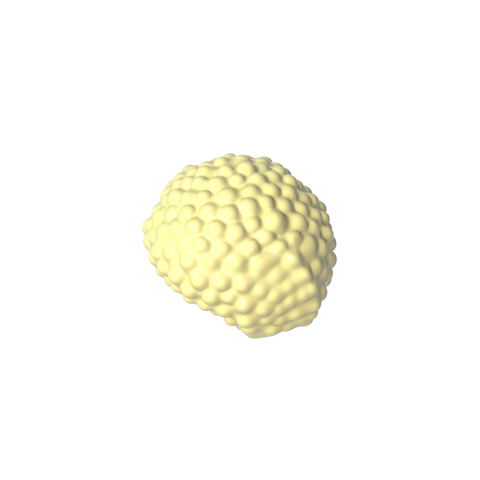 Gobricks,Minifig Hair Bubble Style (Afro),87995