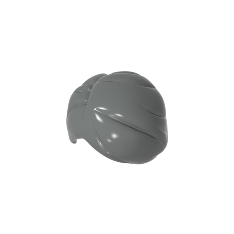 Gobricks,Minifig Hair Short Smooth and Right Parting [Plain],15500
