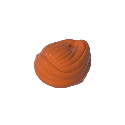 Gobricks,Minifig Hair Swept Back Into Bun,99240