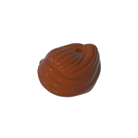 Gobricks,Minifig Hair Swept Back Into Bun,99240