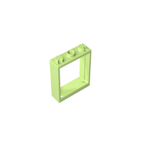 Gobricks,Window Frame 1 x 3 x 3,51239