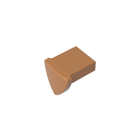 Gobricks,Animal Body Part, Dog Ear, Plate Special 1 x 1,35463