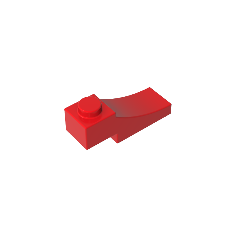 Gobricks,Brick Curved 3 x 1 with 2/3 Inverted Cutout,70681