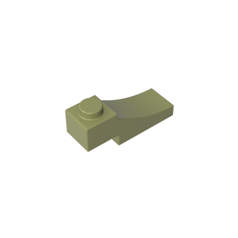 Gobricks,Brick Curved 3 x 1 with 2/3 Inverted Cutout,70681