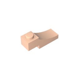 Brick Curved 3 x 1 with 2/3 Inverted Cutout ,70681