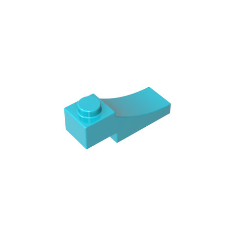 Gobricks,Brick Curved 3 x 1 with 2/3 Inverted Cutout,70681