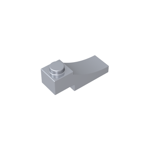 Gobricks,Brick Curved 3 x 1 with 2/3 Inverted Cutout,70681