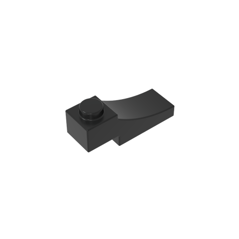 Gobricks,Brick Curved 3 x 1 with 2/3 Inverted Cutout,70681