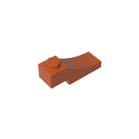Gobricks,Brick Curved 3 x 1 with 2/3 Inverted Cutout,70681