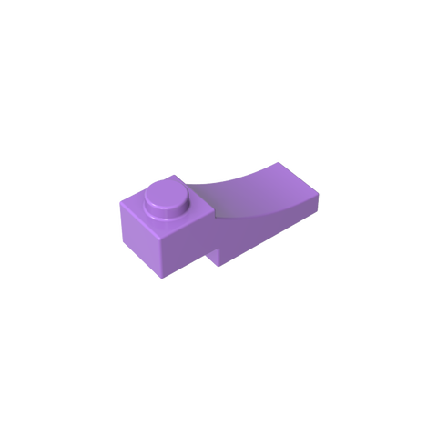 Gobricks,Brick Curved 3 x 1 with 2/3 Inverted Cutout,70681