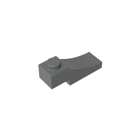 Gobricks,Brick Curved 3 x 1 with 2/3 Inverted Cutout,70681