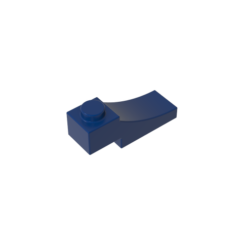 Gobricks,Brick Curved 3 x 1 with 2/3 Inverted Cutout,70681