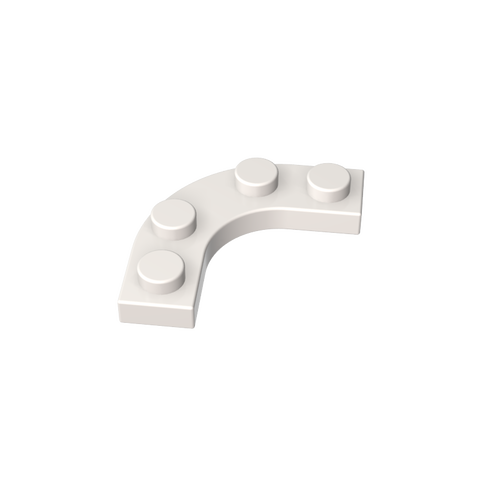 Gobricks,Plate Round Corner 3 x 3 with 2 x 2 Round Cutout,68568