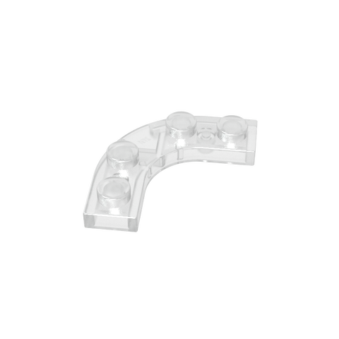 Gobricks,Plate Round Corner 3 x 3 with 2 x 2 Round Cutout,68568